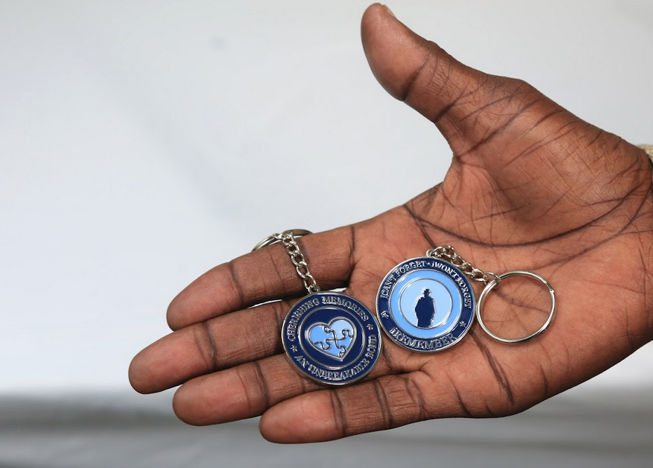 iRemember Keychain Challenge Coin