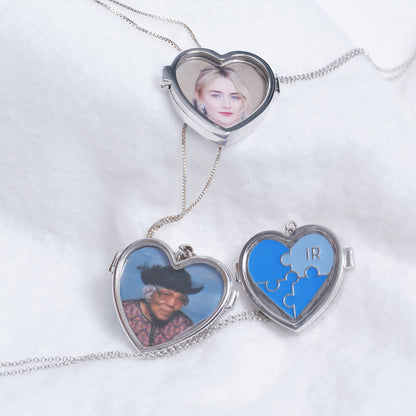 custom photo necklace keepsake